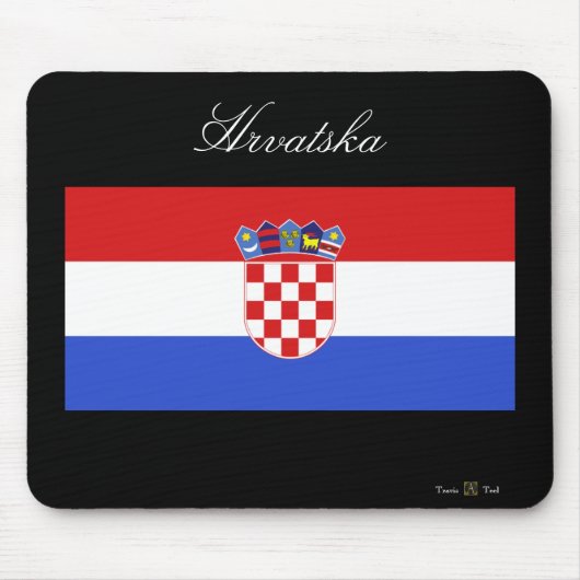 HRVATSKA (クロアチア) マウスパッド (正面)