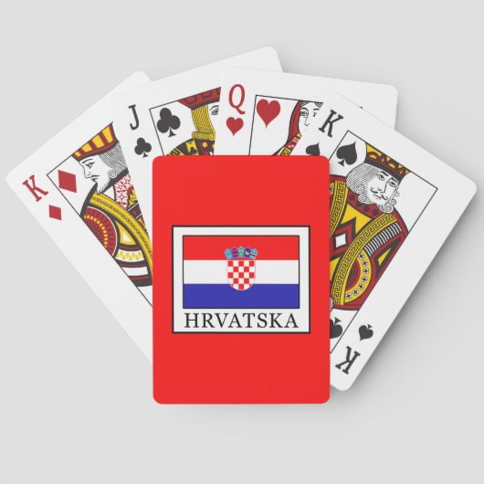 Hrvatska トランプ (裏面)