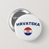 Hrvatska 缶バッジ (正面&裏面)