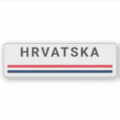 Hrvatska Lines シール (正面)