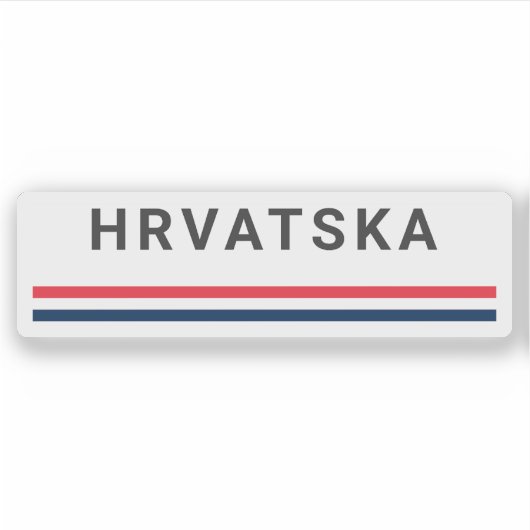 Hrvatska Lines  シール (正面)