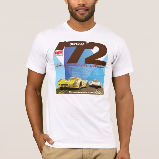 HRW 1972年24人のHeures du Mans T-Shirt Tシャツ (正面)