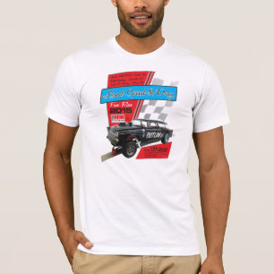 HRW 2015の土地の速度及びドラッグ Tシャツ