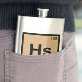 Hs - エルメス神 化学周期表の記号 フラスク (インサイチュ)