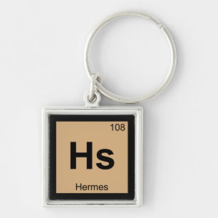 Hs - Hermes God Chemistry周期表記 キーホルダー