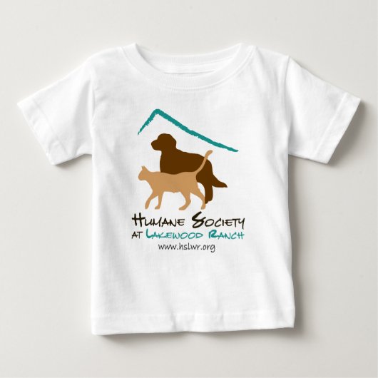 HSLWRロゴシャツ ベビーTシャツ (正面)