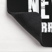 Hstle Motivation Shirt Never 与え Up Me Plugment マウスパッド (コーナー)