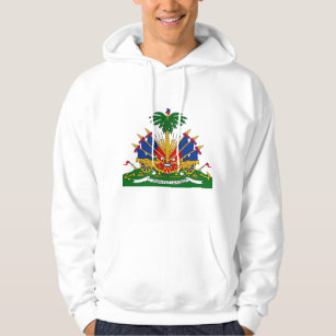 HTハイチの紋章付き外衣 パーカ