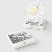 HTH – ヒルクレストナッシュビルストーンコースター ストーンコースター (横)