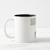 Htmlのコーヒー ツートーンマグカップ (左)