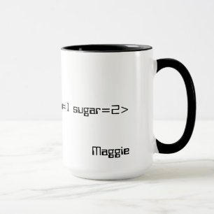 htmlの茶マグ マグカップ