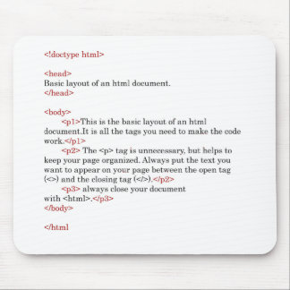 htmlの規則 マウスパッド
