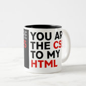 HTMLのCSS ツートーンマグカップ (正面右)