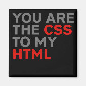 HTMLのCSS マグネット (正面)