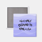 Htmlトーク マグネット (正面/裏面)