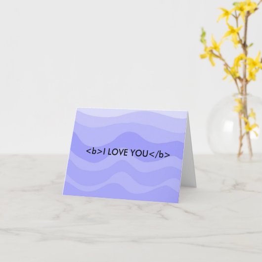 Htmlラブデザイン カード (黄色い花)