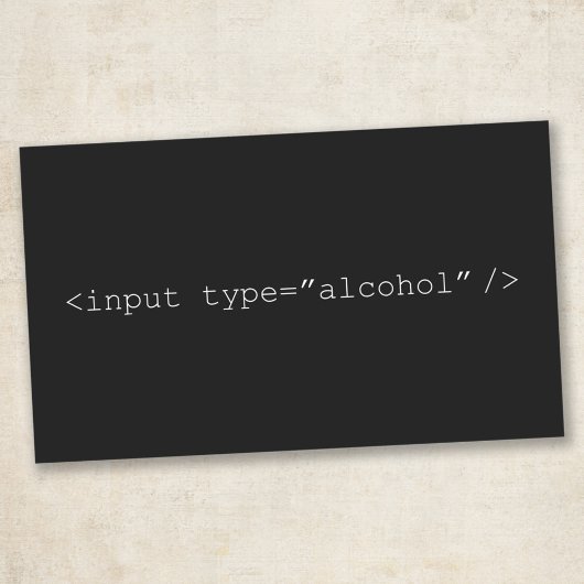 HTML入力アルコール 長方形シール
