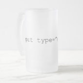 HTML入力 アルコール フロストグラスビールジョッキ (正面左)