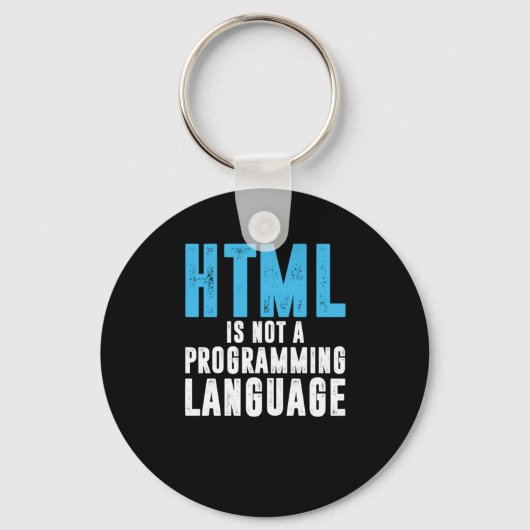 HTML言語コーダプログラミング符号化コンピュータGi キーホルダー (正面)