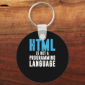 HTML言語コーダプログラミング符号化コンピュータGi キーホルダー (正面)