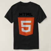HTML5が大好き Tシャツ (デザイン正面)