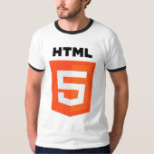 HTML5ロゴ Tシャツ (正面)