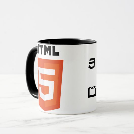 html5 マグカップ (正面左)
