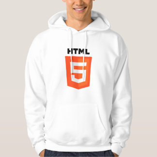 HTML5 CSS3のロゴのフード付 パーカ