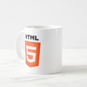 HTML5 ELEMENTS コーヒーマグカップ (正面左)