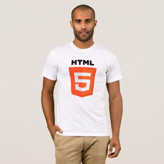 HTML5 Tシャツ (正面フル)