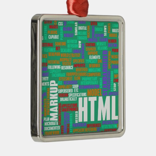 HTML 5かHTML5 メタルオーナメント (右)