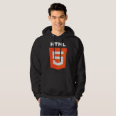 HTML 5のロゴの役人W3 W3C パーカ (正面フル)