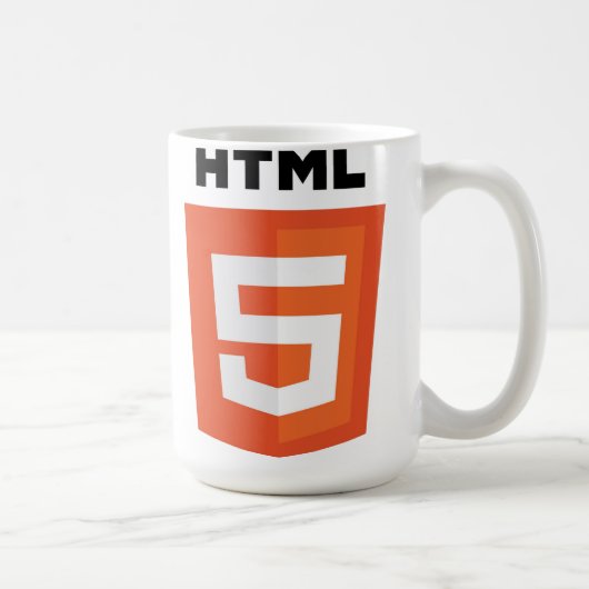 HTML 5 コーヒーマグカップ (右)