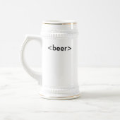 HTML <beer> ステイン ビールジョッキ (左)