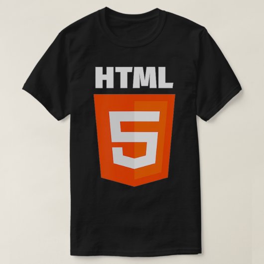 HTML CSSプログラマを結合 Tシャツ (デザイン正面)