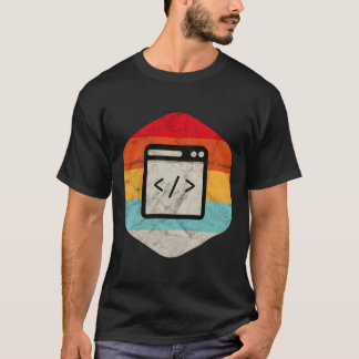 Html Css Scriptコンピュータサイエンティストギークコーダーデーブ Tシャツ