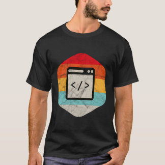Html Css Scriptコンピュータサイエンティストギークコーダーデーブ Tシャツ
