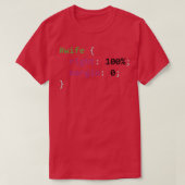 Html Css Wife Is Right 2784 Tシャツ (デザイン正面)