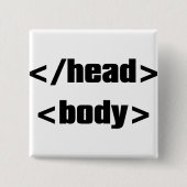 HTML_Element 缶バッジ (正面)