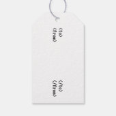 HTML<gift>Computer Science Coderラベル ギフトタグ (裏面)