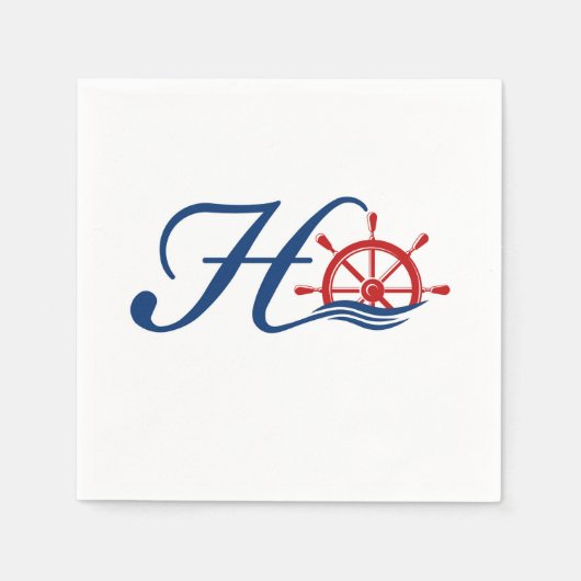 HTOCペーパーナプキン – 50セット スタンダードカクテルナプキン (正面)