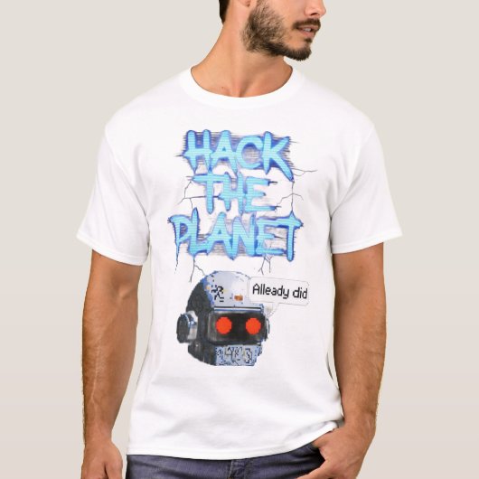 HTP T ホワイト Tシャツ (正面)