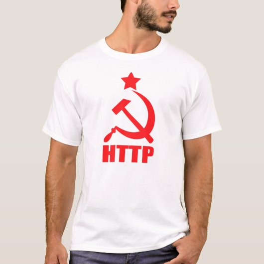HTTPのソビエトスタイル Tシャツ (正面)