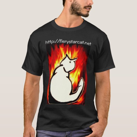 http://fierystarcat.net tシャツ (正面)