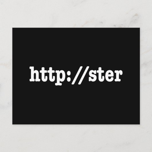 http://ster / htmlコード ポストカード (正面)