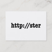 http://ster / htmlコード 名刺 (裏面)