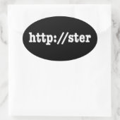 http://ster / htmlコード 楕円形シール (バッグ)