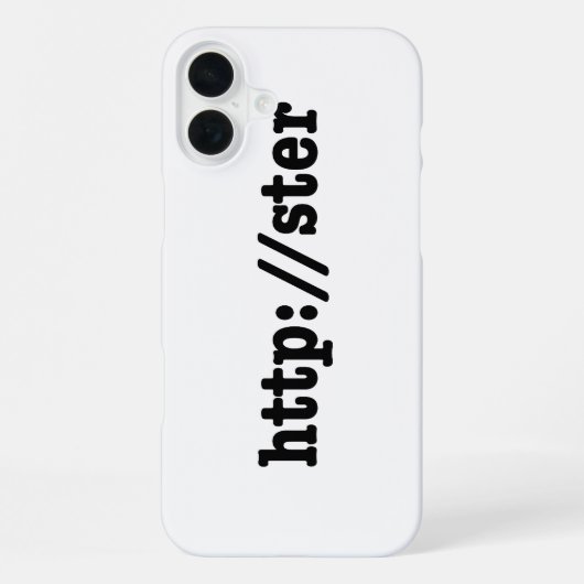 http://ster / html コード iPhoneケース (裏面)