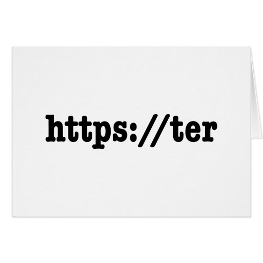 https://ter / htmlコードのグリーティングカード (正面横)