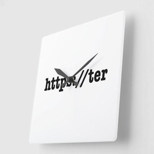 https://ter/htmlコード スクエア壁時計 (傾斜)